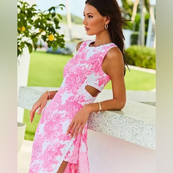 Lilly Pulitzer Harlyn Maxi Romper New - Picture 5 of 7